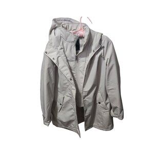 HFX Performance Women’s All Weather Water Resistant Coat, Size Large